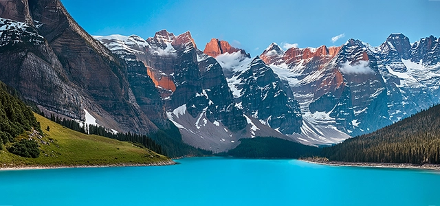 A glacial mountain lake — like the idazery method, what starts small becomes something vast.